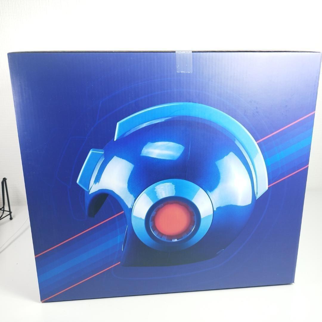 ロックマン ヘルメット レプリカ CAPCOM 新品 MEGA MAN h450