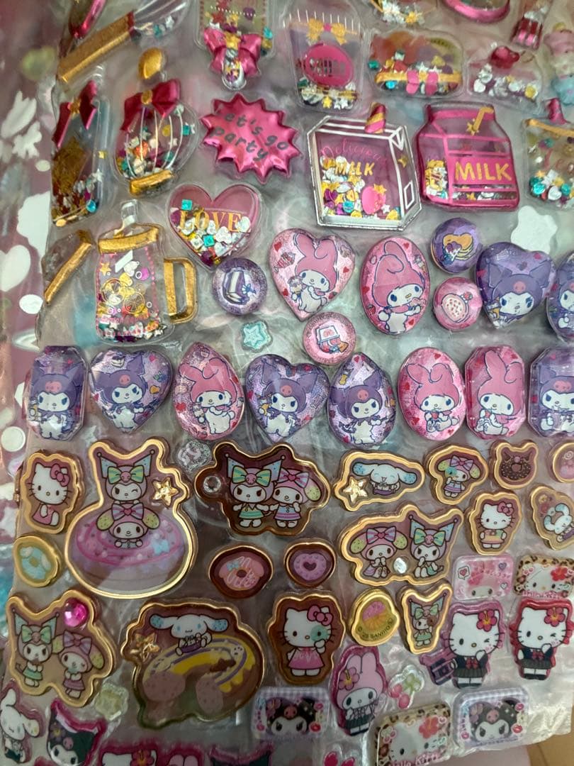 お楽しみシール帳☆キャラクターシールセット多数、ボンボンドロップシール