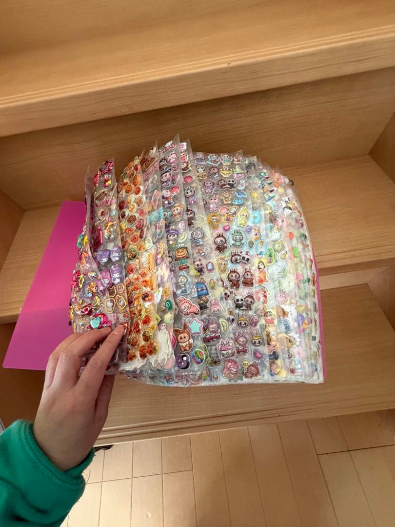 お楽しみシール帳☆キャラクターシールセット多数、ボンボンドロップシール