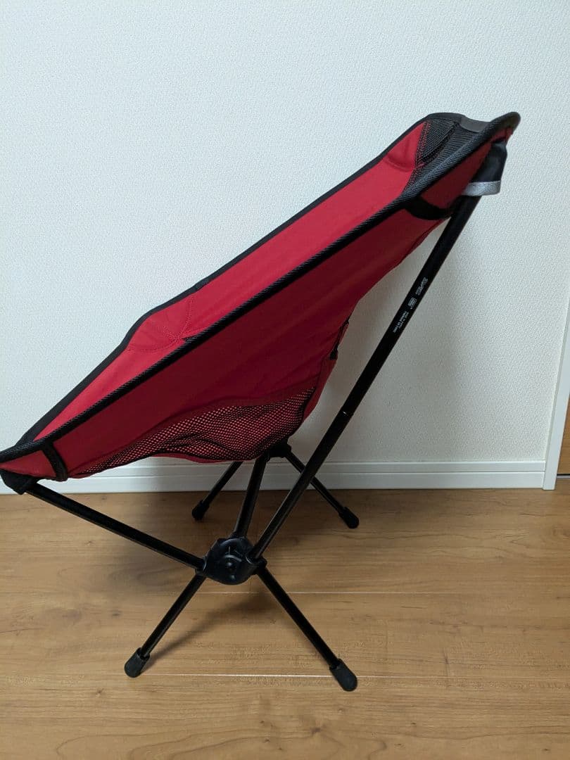 【美品】Helinox (ヘリノックス) 　チェアワン アウトドアチェア レッド
