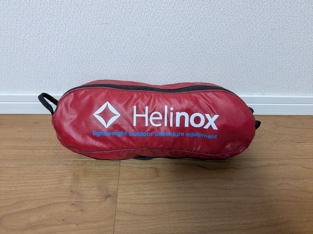【美品】Helinox (ヘリノックス) 　チェアワン アウトドアチェア レッド