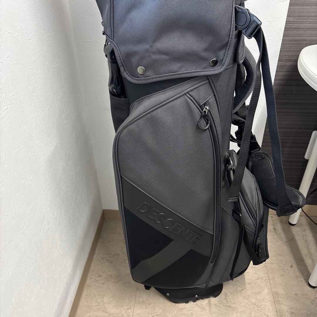 DISCOUNT グレー キャディバッグ
