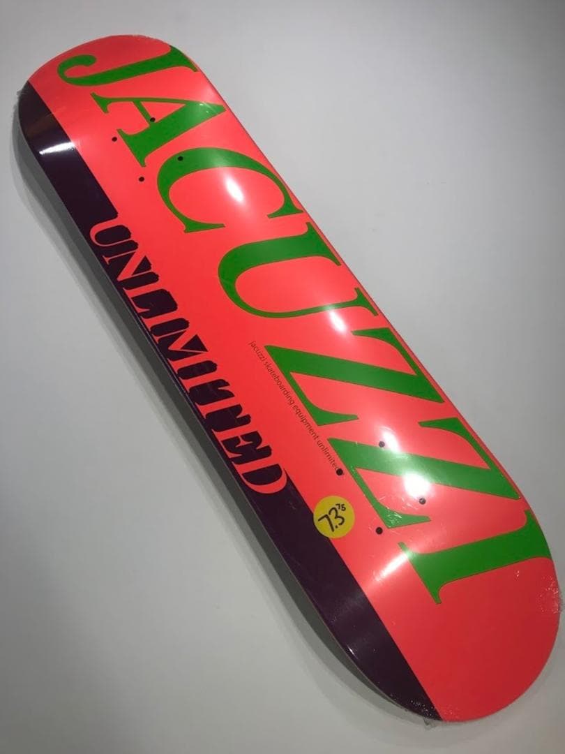 【SALE！】JACUZZIスケートボードデッキ 7.375\"【KIDS用】
