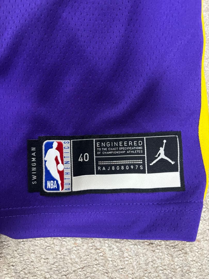 Lakers James 6 ユニフォーム 40サイズ