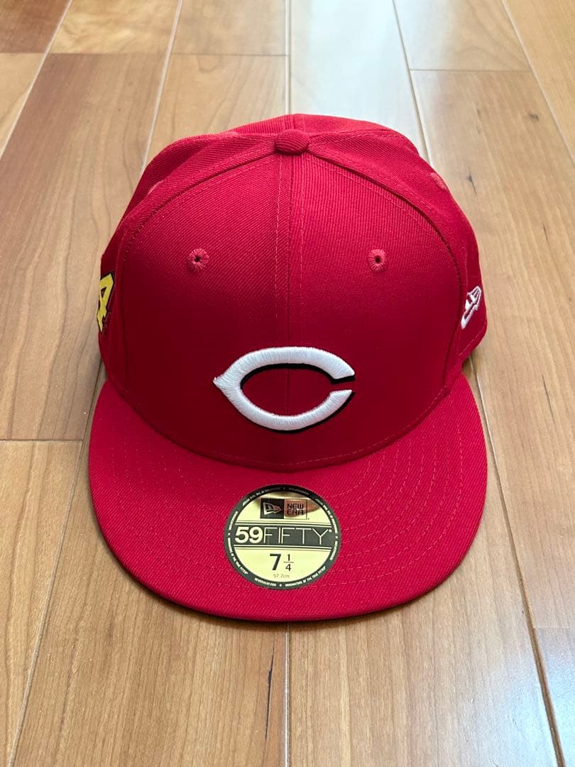 新品 レッズ59FIFTYキャップ 7 1/4 エリーデラクルーズ選手着用モデル