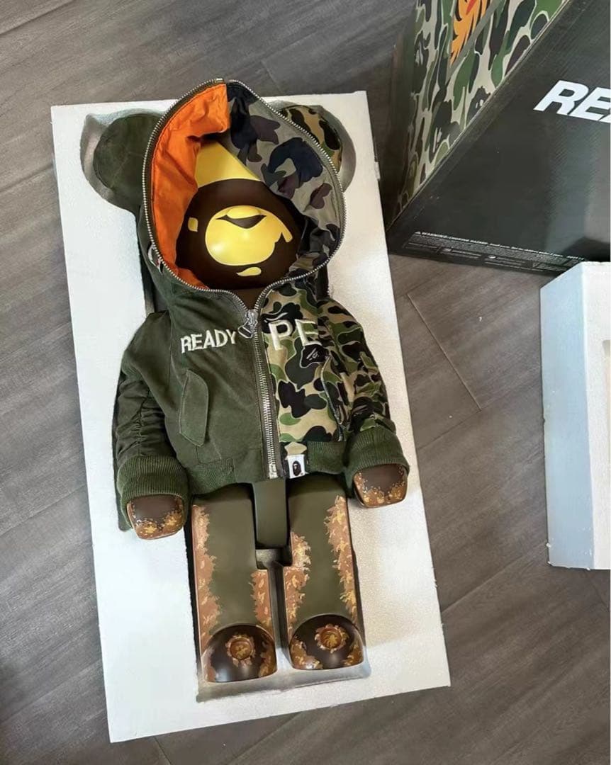 READY MADE® xAPE× BE@RBRICK　1000% レア