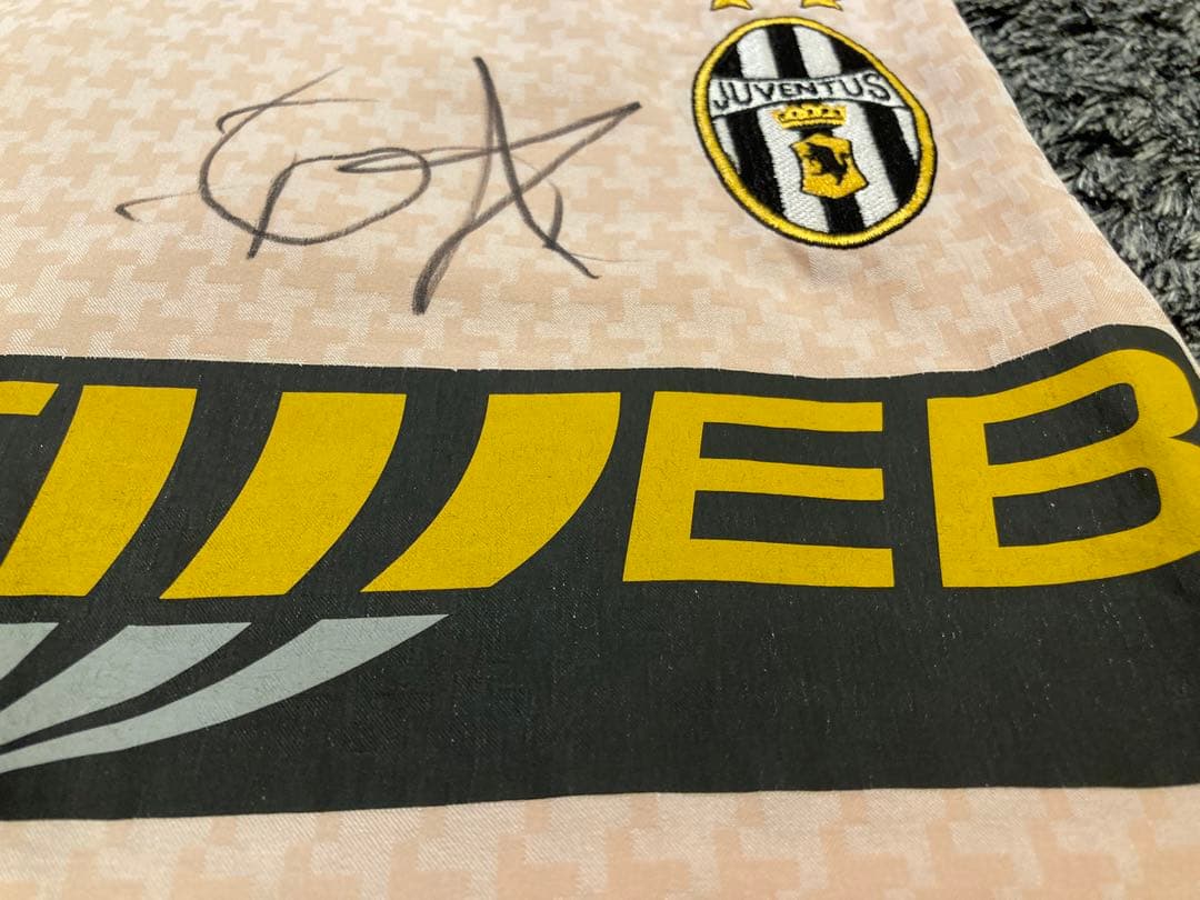 エドガー・ダービッツ　直筆サインユニフォーム　Juventus2003-2004