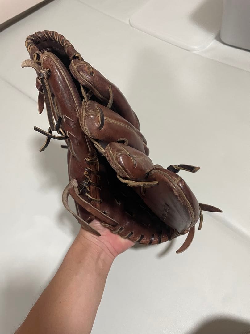 Mizuno 硬式グローブ ブラウン
