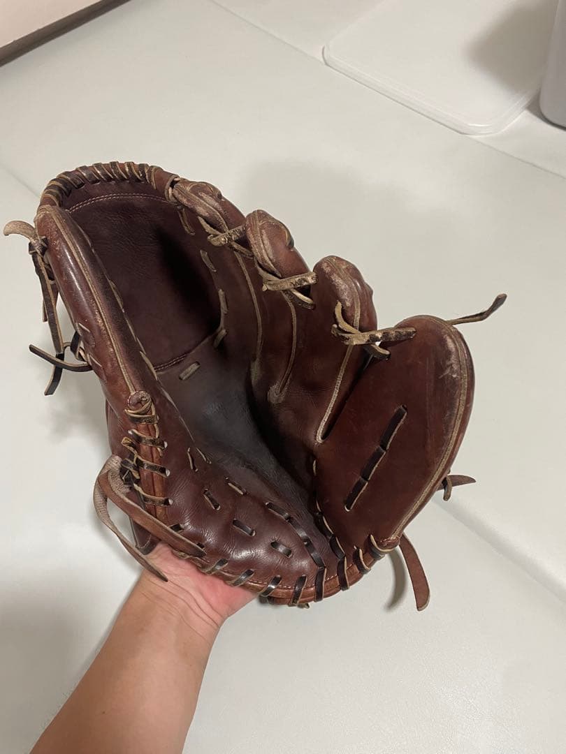 Mizuno 硬式グローブ ブラウン