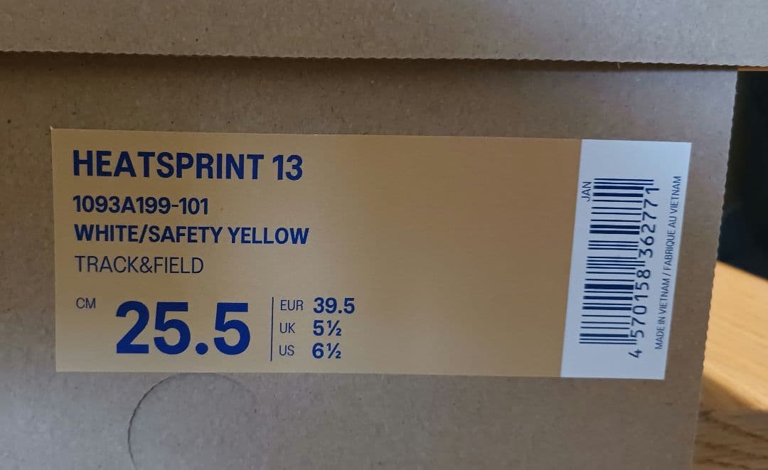 ASICS HEATSPRINT 13 スパイク 25.5cm