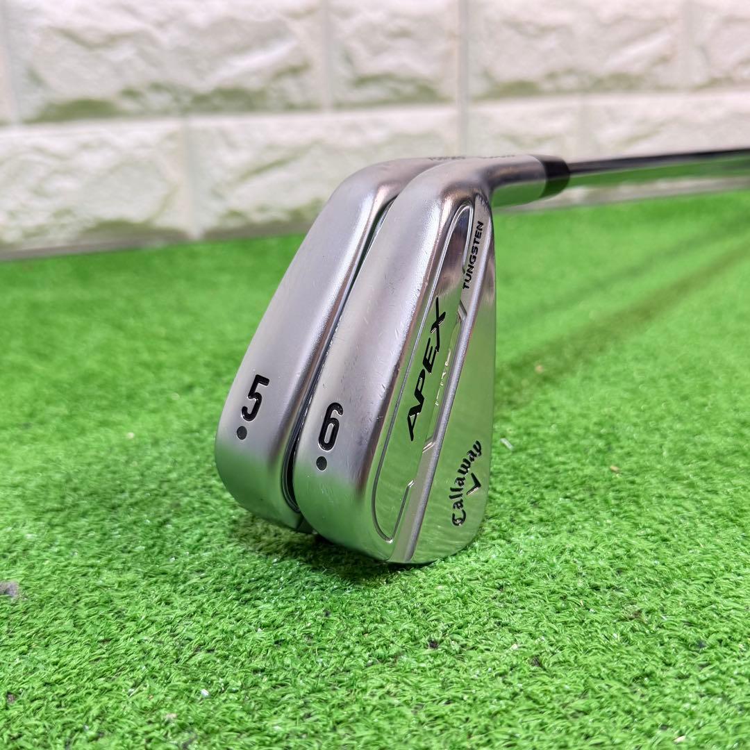 超美品　キャロウェイ　APEX PRO FORGED 5番　6番　アイアン　2本