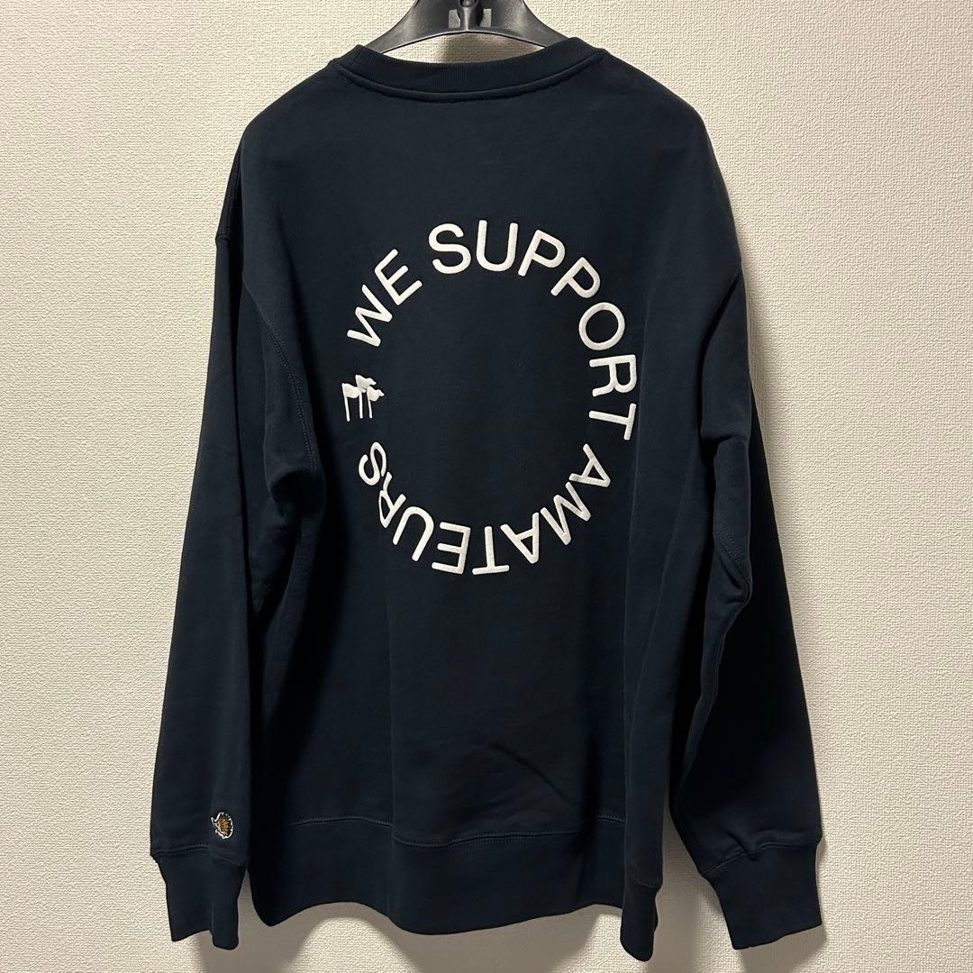 CLUB HAUS Crew Sweatクラブハウス スウェット ネイビー