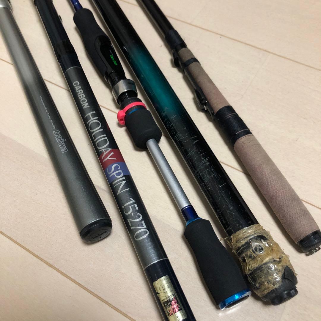 磯竿投げ竿　まとめ売り
