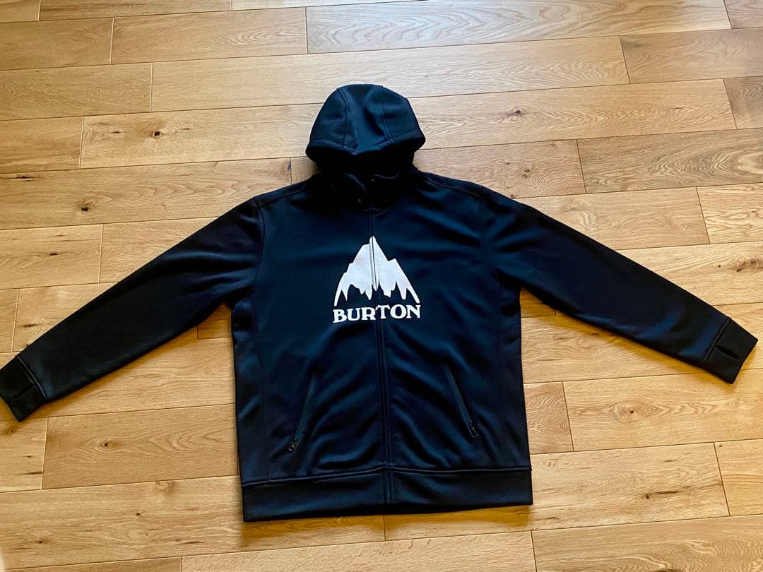 ほぼ新品♪BURTONバートン正規品撥水パーカー貴重なゆったりサイズスノーボード