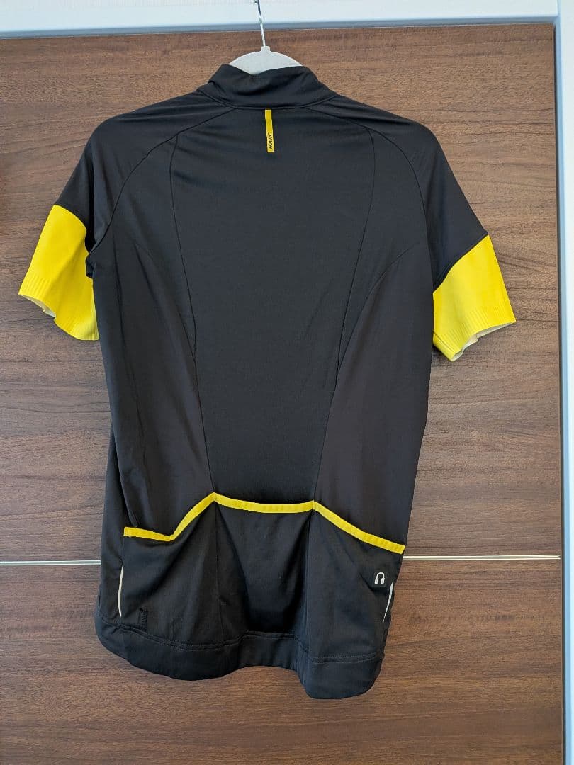 マビック　mavic サイクルジャージセットセット売り　 黒/黄色　バラ売り不可