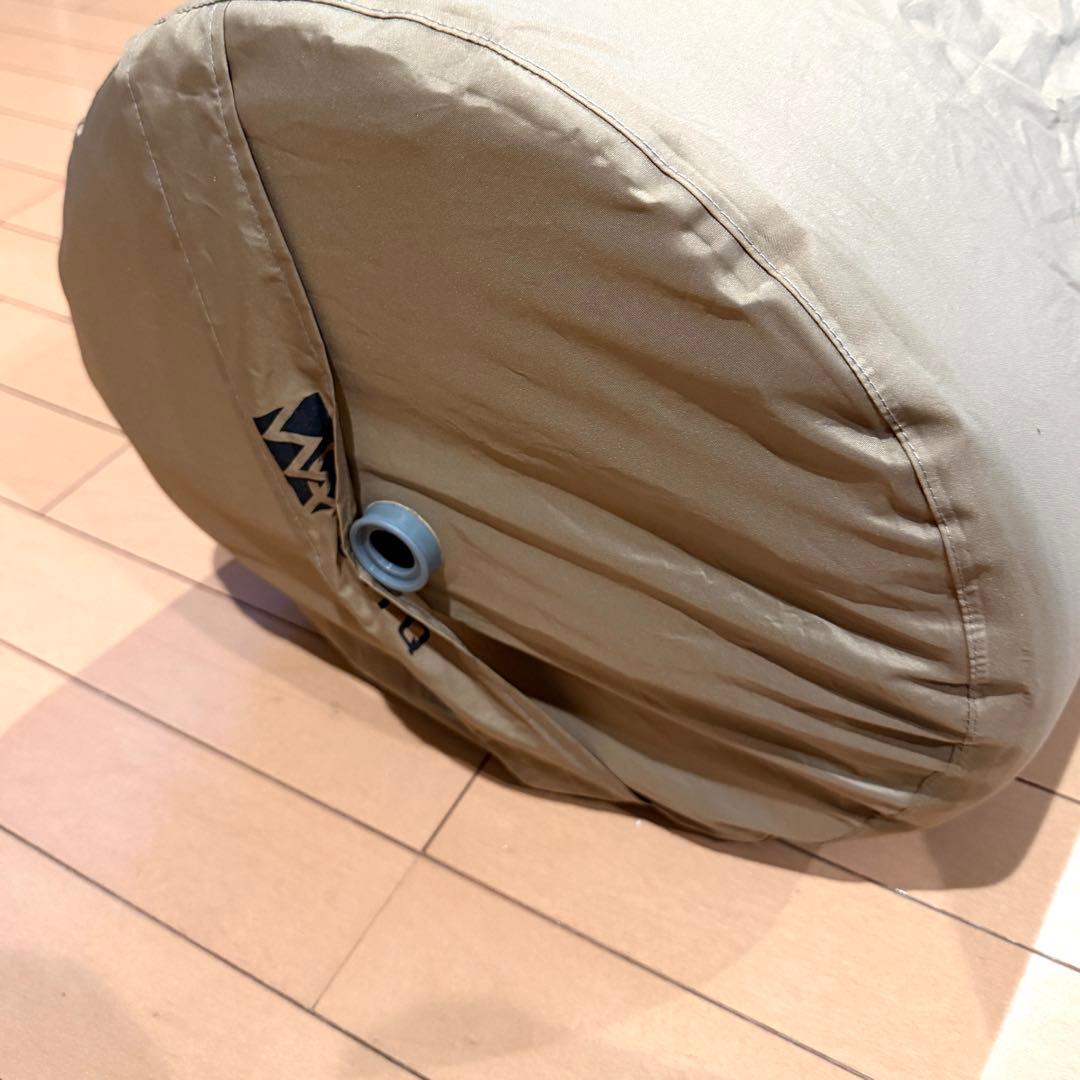 WAQ リラクシングキャンプマット ダブル TAN 厚さ10cm キャンプマット