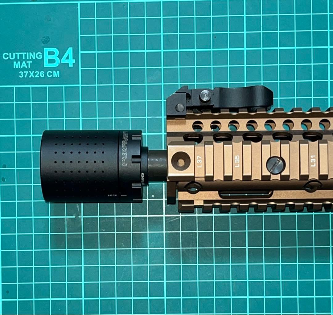 フラッシュハイダー　 FERFRANS サプレッサー　CRD マッドブル