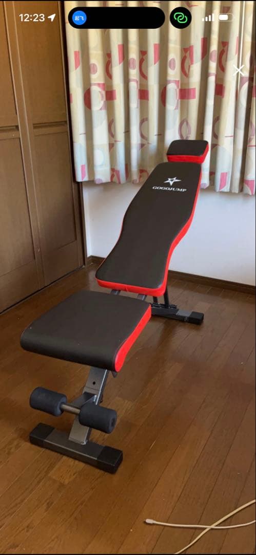 トレーニングベンチ 折り畳み式 400kg耐荷重