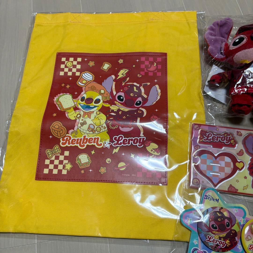 一番くじ　ラストワン賞　A賞　スティッチ ぬいぐるみ ヘッドフォン付き　全8個