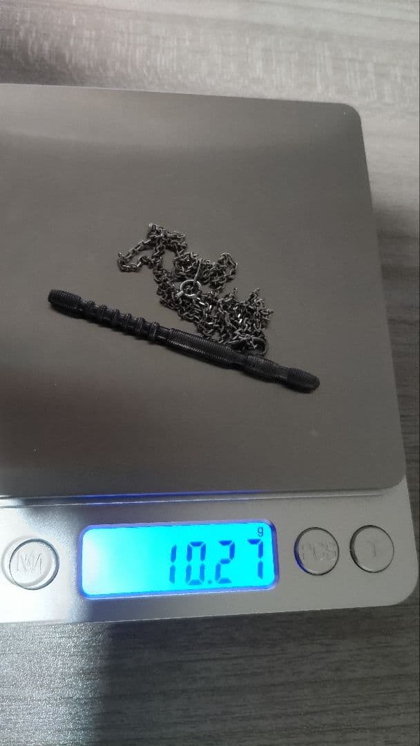 特注品　総銀製　龍笛ネックレス
