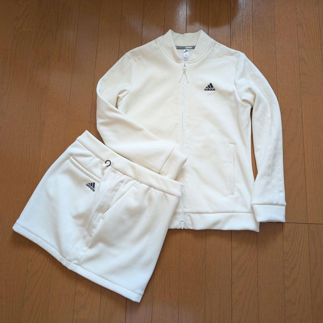 美品★ アディダス ゴルフウェア 上下セットアップ ストレッチコーデュロイ（L）