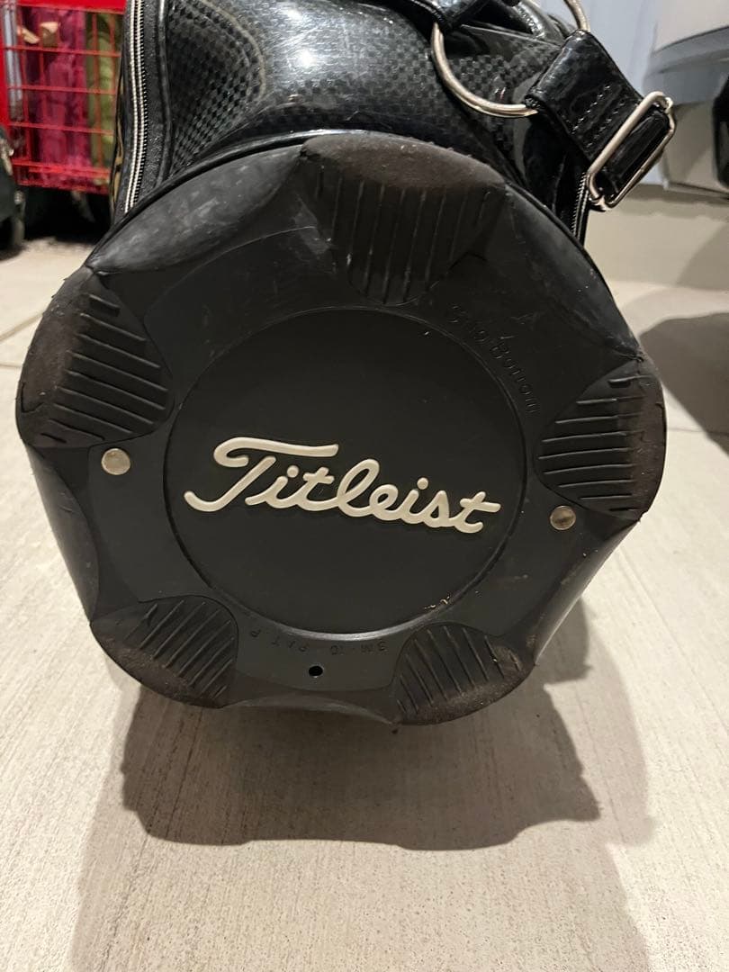 Titleist Vokey Design エナメル キャディバッグ 黒
