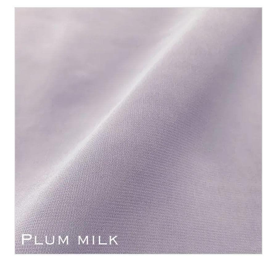 unoa スカート skirt long plum milk
