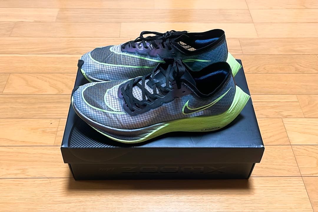 菅*田様 美品 ヴェイパーフライネクスト% ZOOMX VAPORFLY NEX