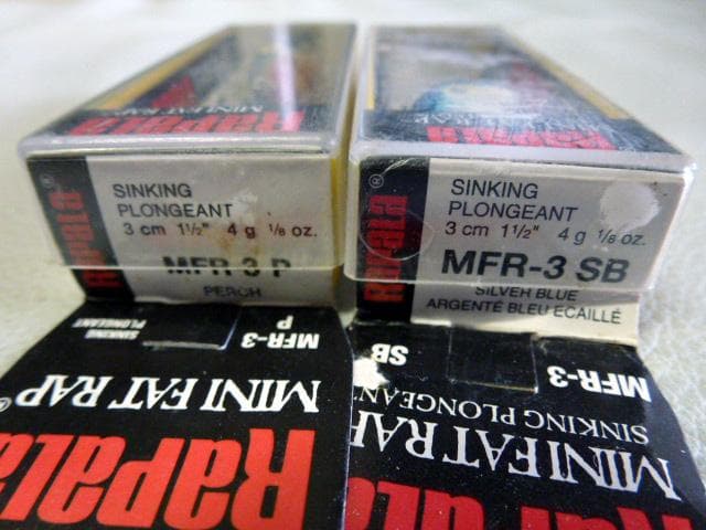 Rapalaラパラ Mini Fat Rap & Countdown 8個セット