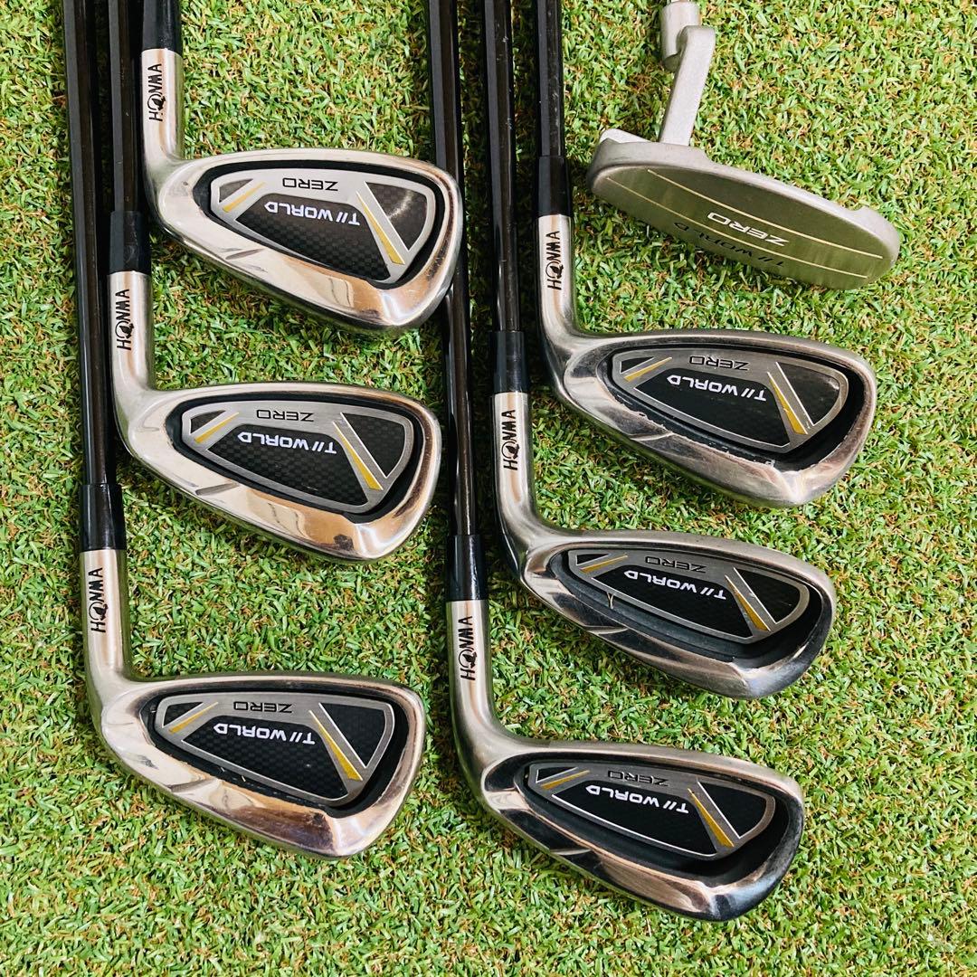 初心者 HONMA TOUR WORLD ZERO メンズ ゴルフセット 12本