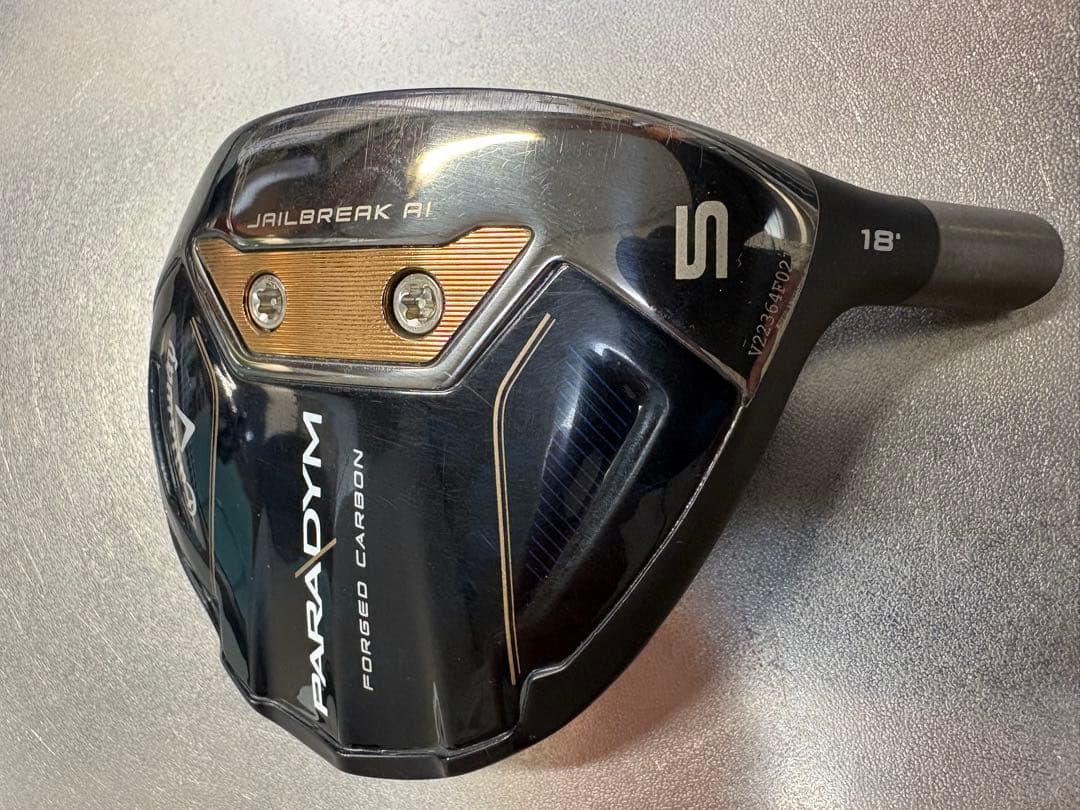 Callaway PARADYM フェアウェイウッド 5w 7w ヘッドのみ