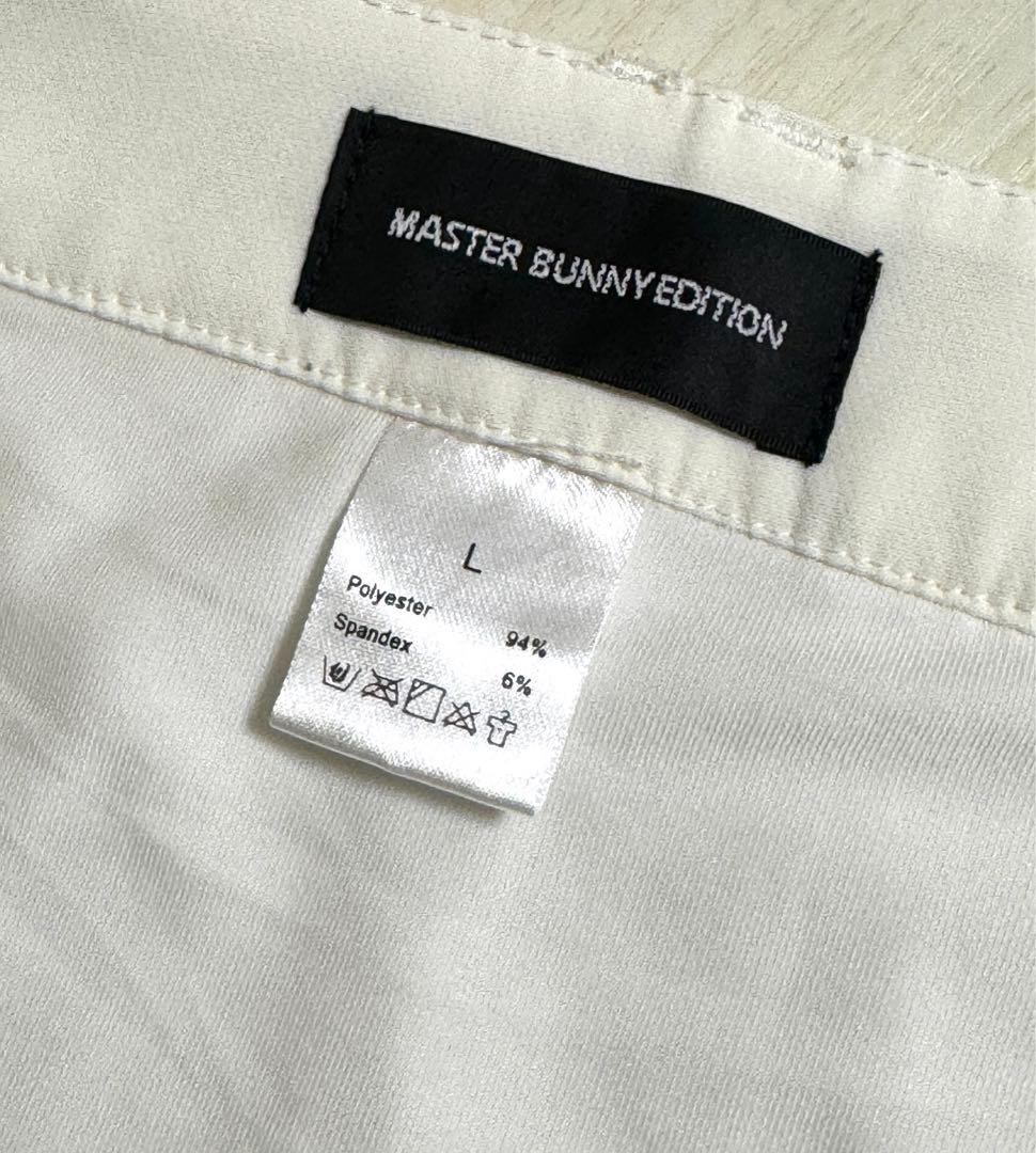 マスターバニーエディション 美品　スカート L ゴルフ　白
