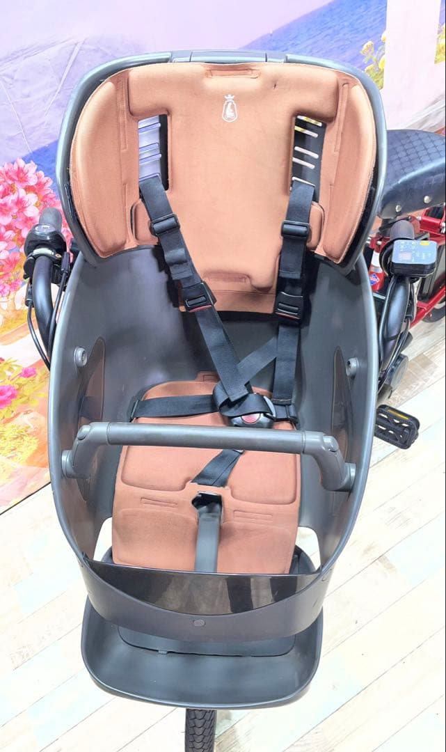 人気モデル！BIKKE ビッケ13AH⭐️ブリヂストン子供乗せ電動自転Y3417