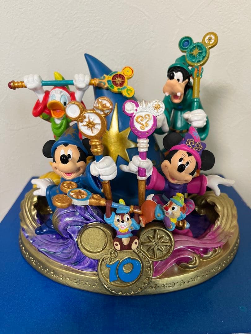 東京ディズニーシー☆10周年☆フィギュアリン☆ミッキーフレンズ