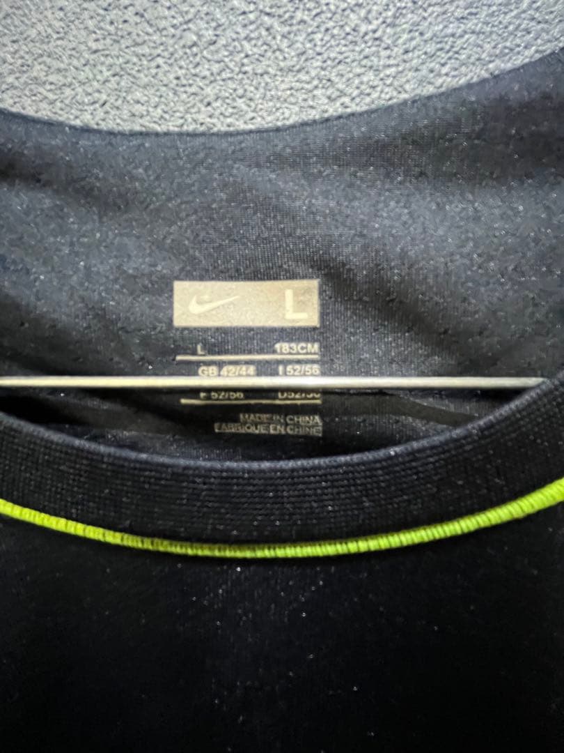 Nike FC Barcelona 長袖ウェア Lサイズ ブラック