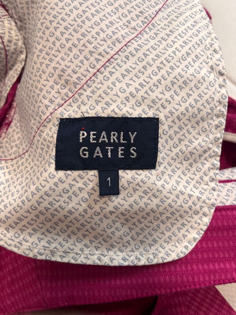 PEARLY GATES パンツ　サイズ1 接触冷感 +PLUSCOOL