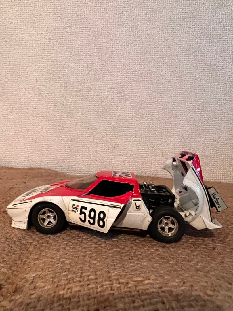 【レトロ・希少☆玩具】 永大グリップ テクニカ ランチア ストラトス 1/28