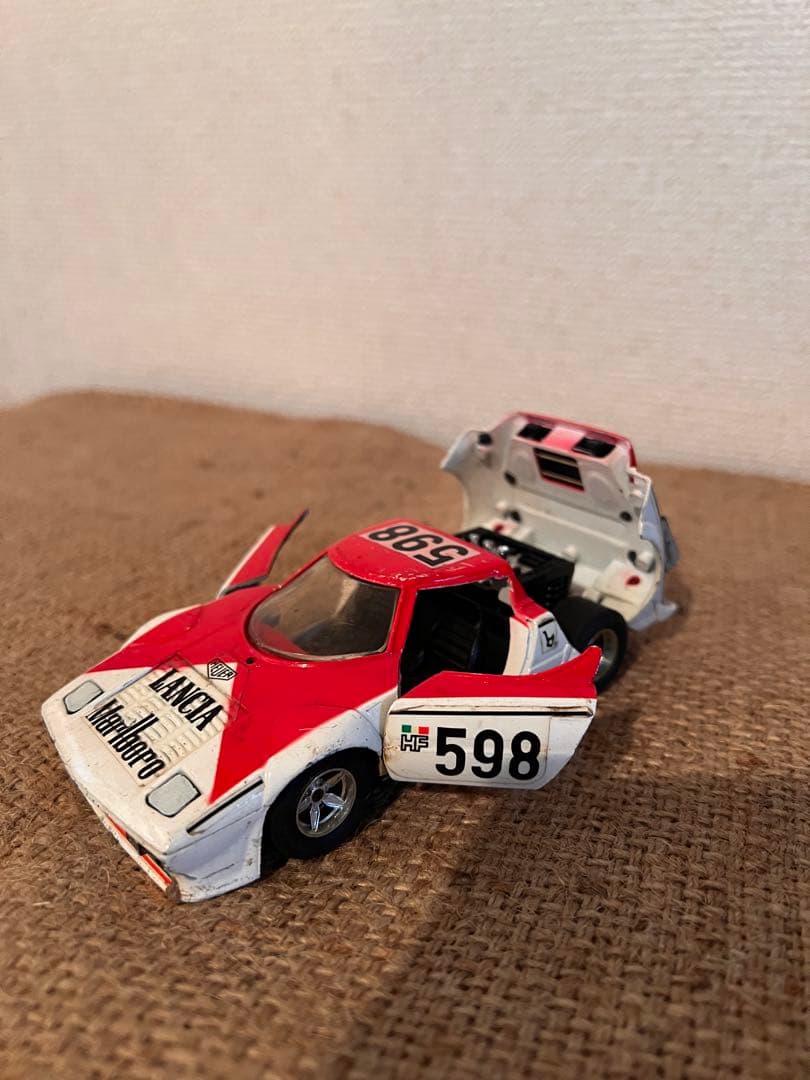 【レトロ・希少☆玩具】 永大グリップ テクニカ ランチア ストラトス 1/28