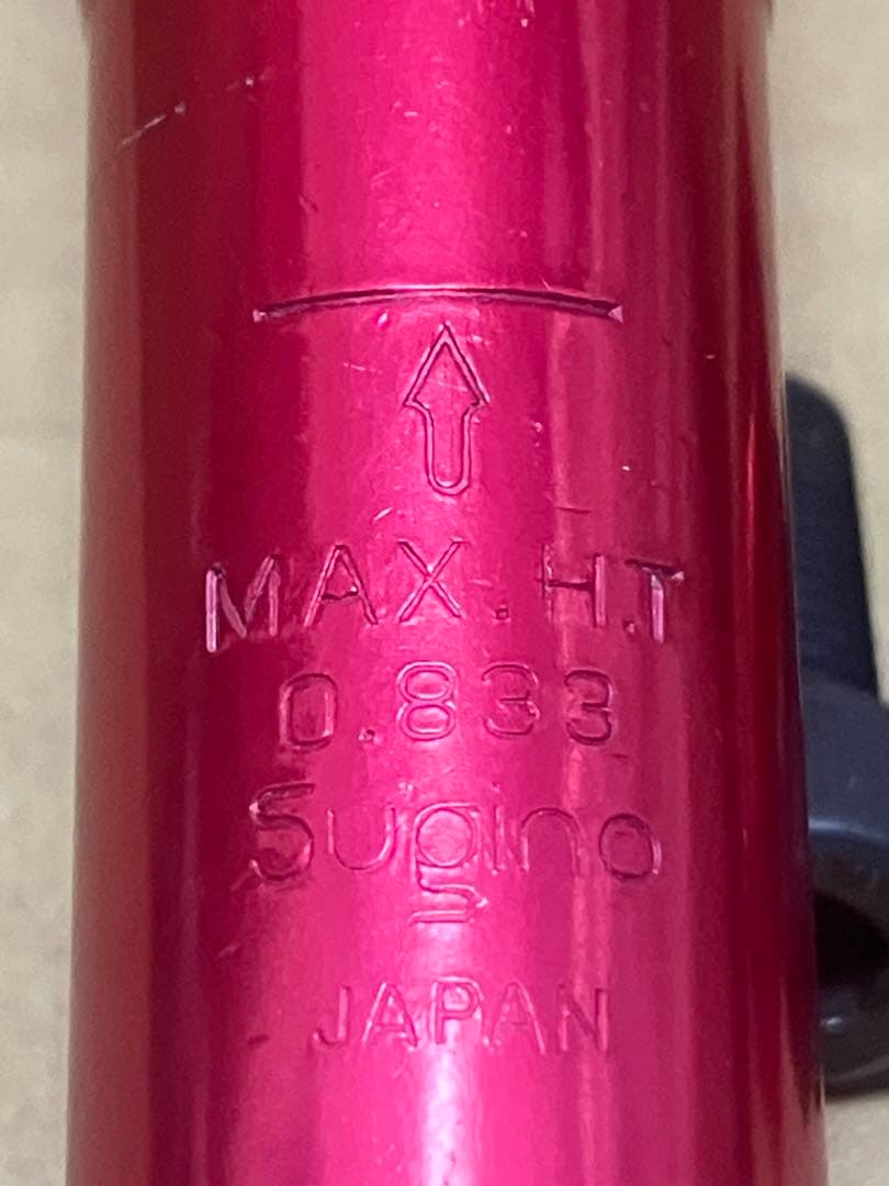 最終値下げ DG BMX STEM SUGINO スギノ ステム 赤