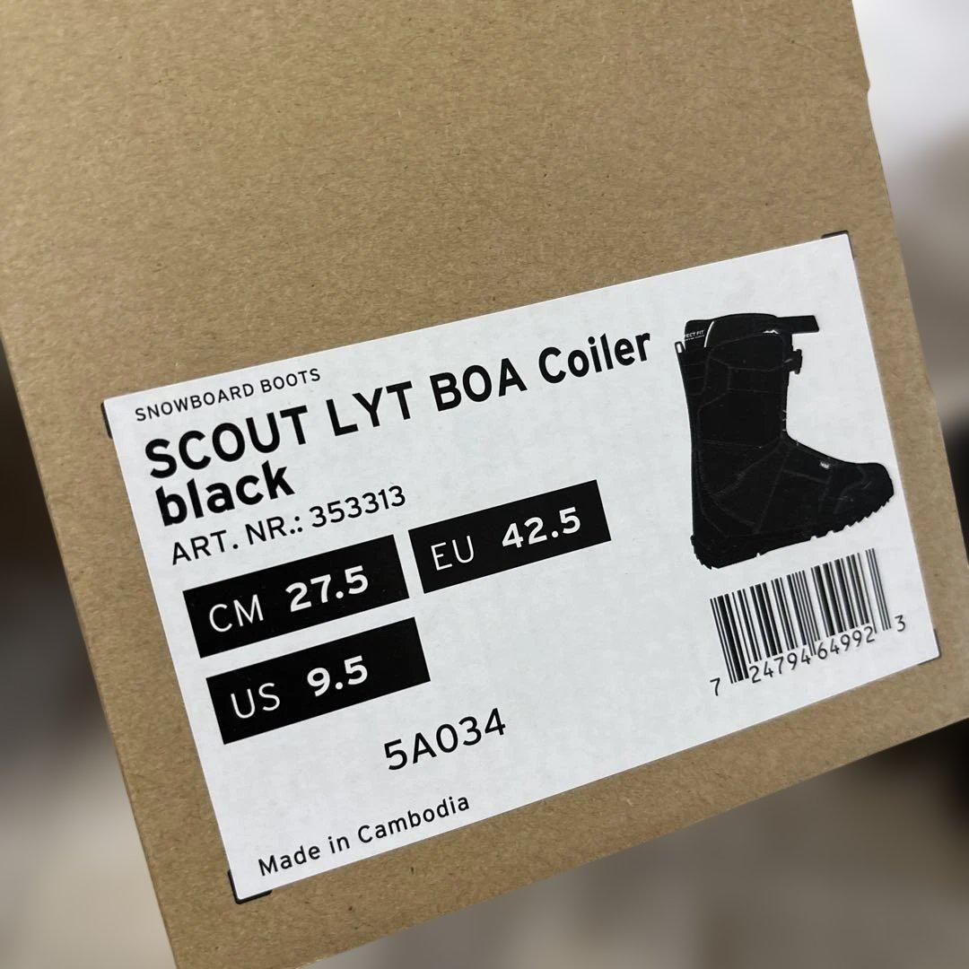 HEAD スノーボード ブーツ SCOUT LYT BOA 27.5cm