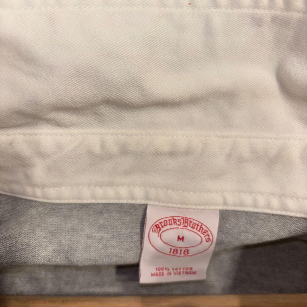 超美品Brooks Brothers グレー ラガーシャツ M