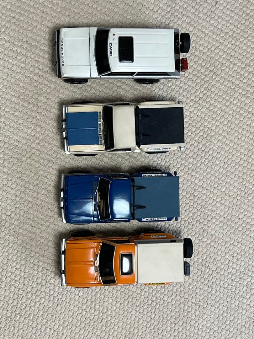 4WD電動ミニカー4台 HILUX他