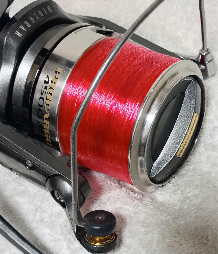 ダイワプロカーゴ遠投4500！フロントドラグ遠投カゴ釣り専用リール新品ライン付