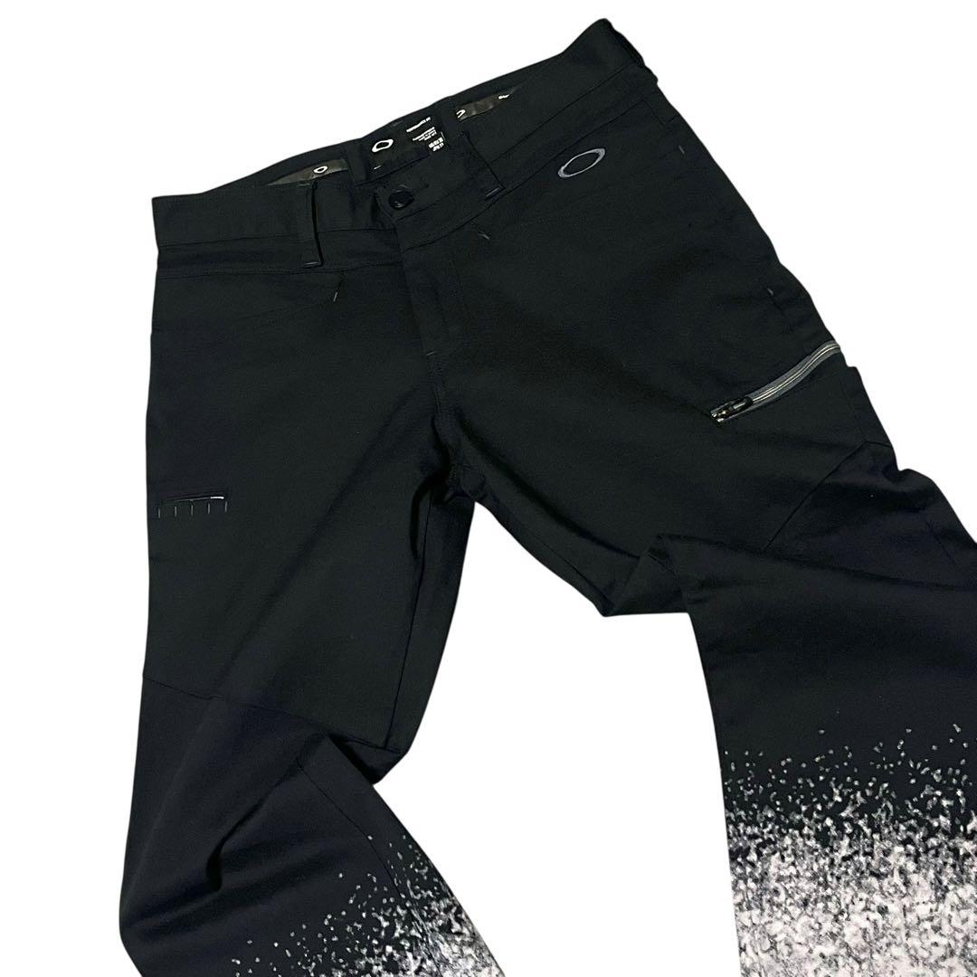 【完売品】【32】OAKLEY ゴルフ ストレッチパンツ ドクロ メンズ