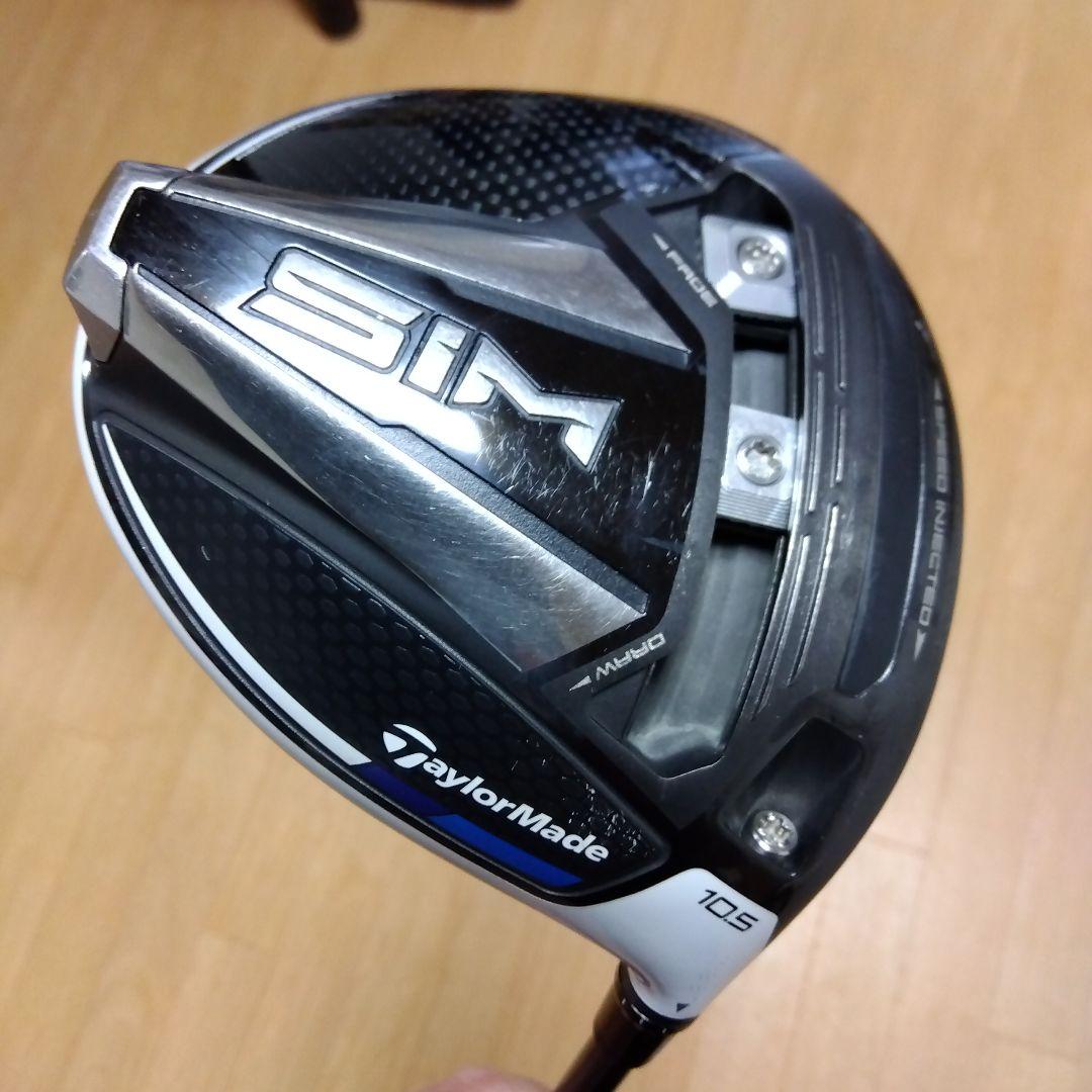 TaylorMade SIM ドライバー 10.5度フレックスＳテンセイ