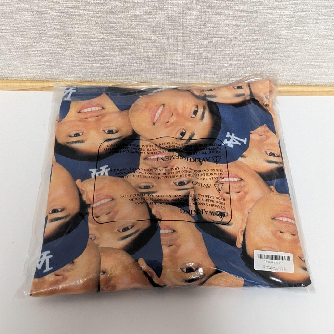 【XLサイズ】未使用☆LA 大谷翔平 顔Tシャツ MLB ロサンゼルスドジャース