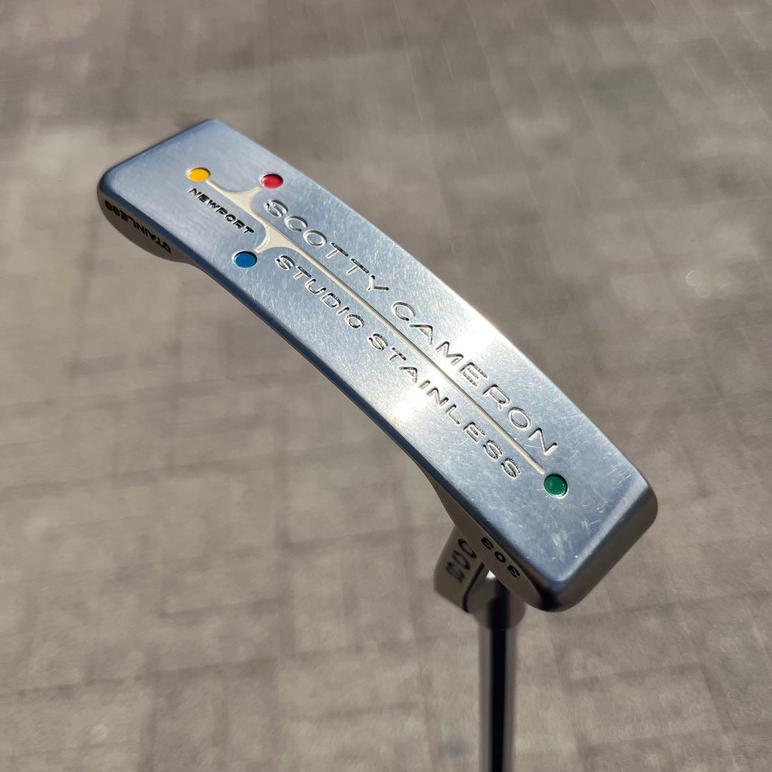 スコッティキャメロン スタジオステンレス ニューポート 美品 純正HC付き