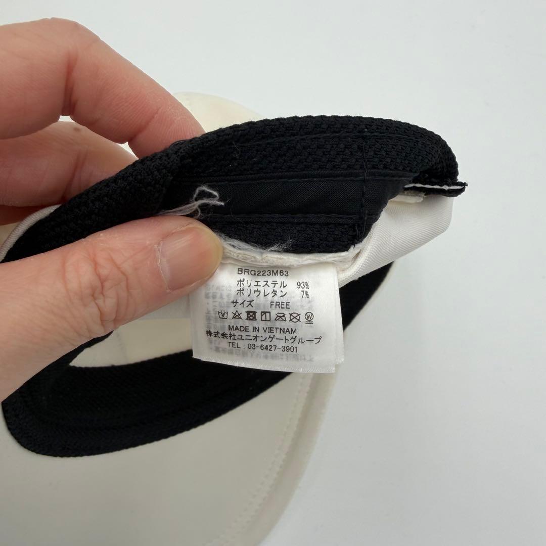 【BRIEFING】キャップ ゴルフ ウェア ラバーパッチ ストレッチ 帽子