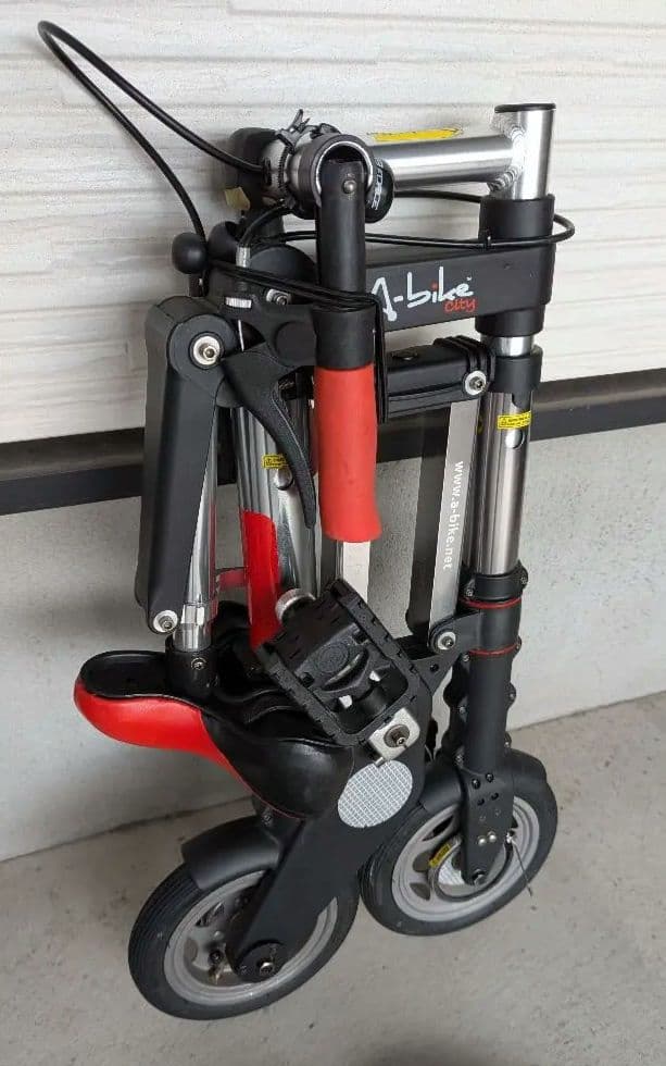 A-bike city (正規品) 前後エアタイヤ 持ち運びリュック・バック付き