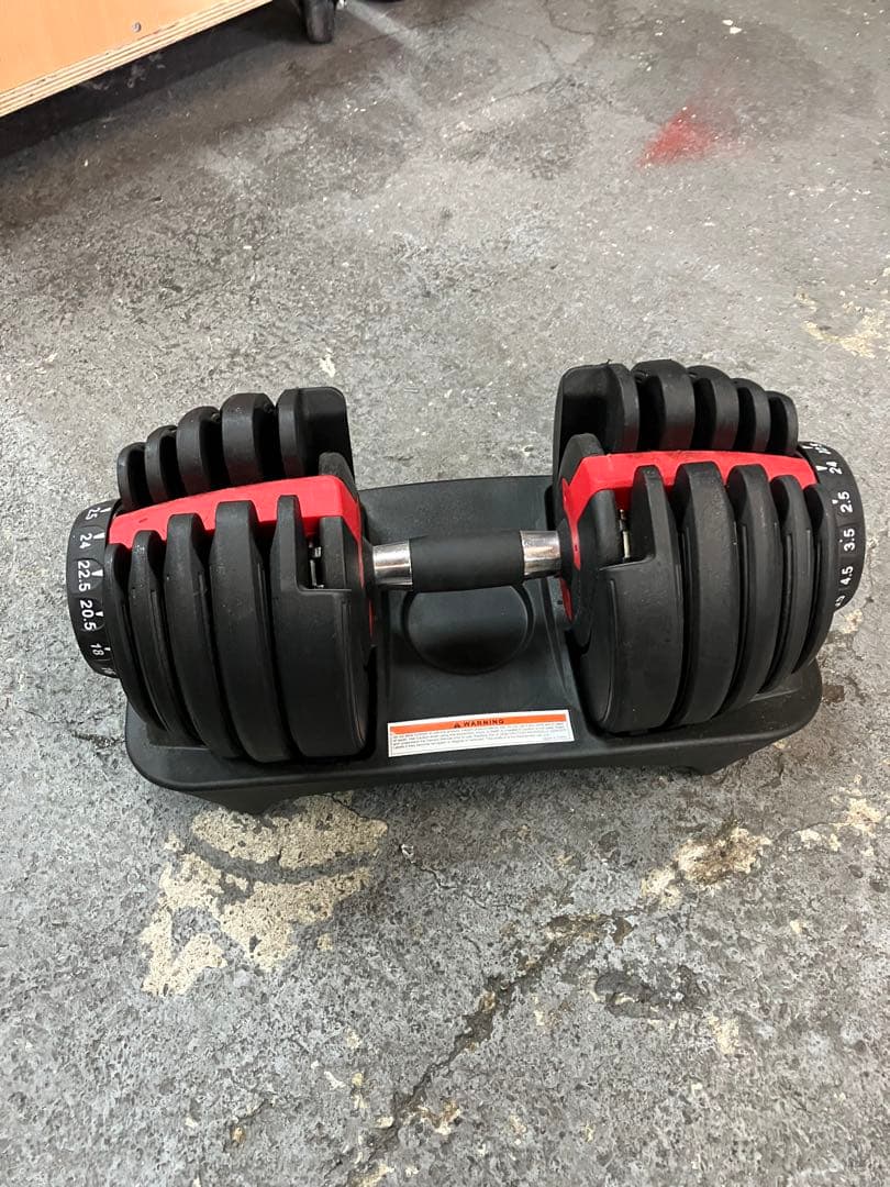 4WD 可変式ダンベル 2.5kg-24kg 1個　②